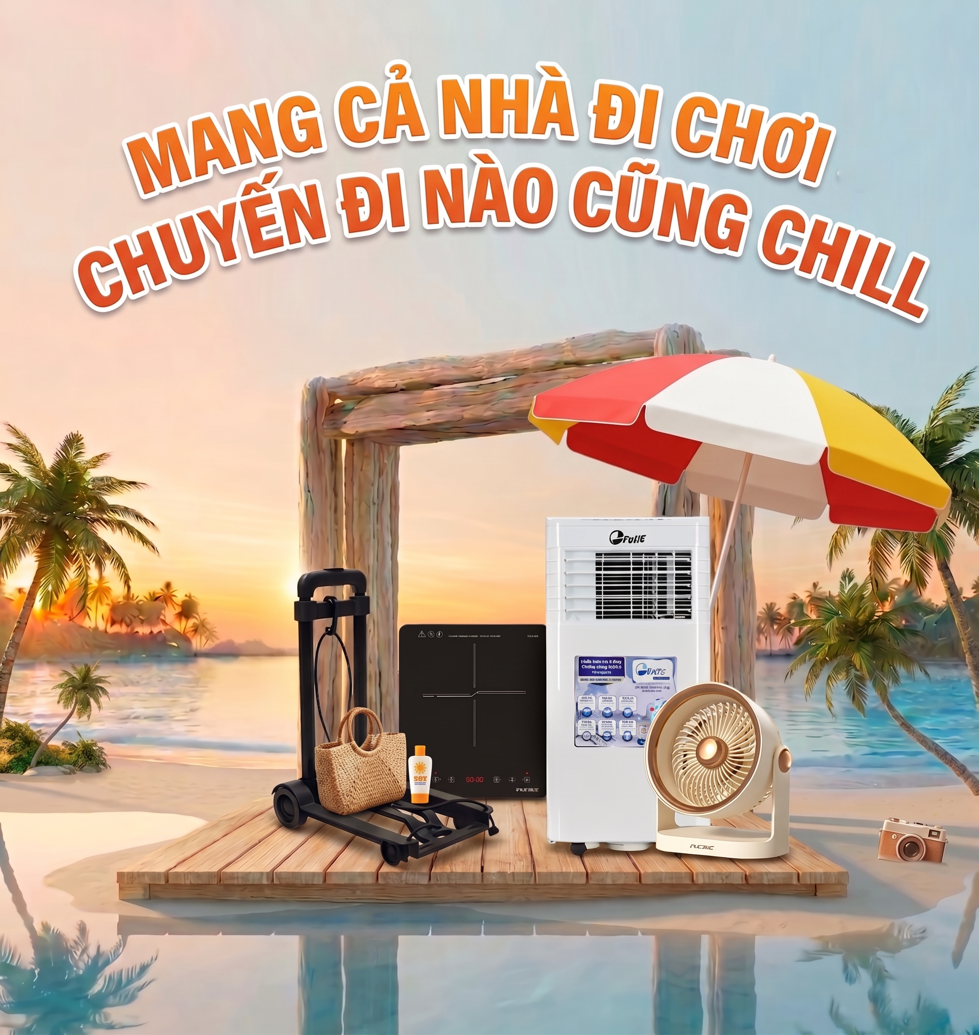Giải nhiệt mùa hè - Làm mát hiệu quả
