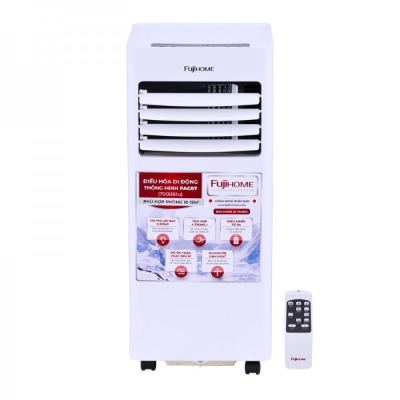 Điều hòa di động Fujihome PAC07 - 7000BTU, điều khiển từ xa