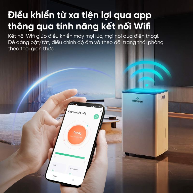 Huong dan su dung may hut am kosmen km 60s 06