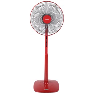 Quạt đứng Panasonic F-409KR màu đỏ, có điều khiển từ xa