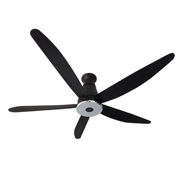 Quạt trần Panasonic F-60XDN 5 cánh, màu đen, động cơ DC